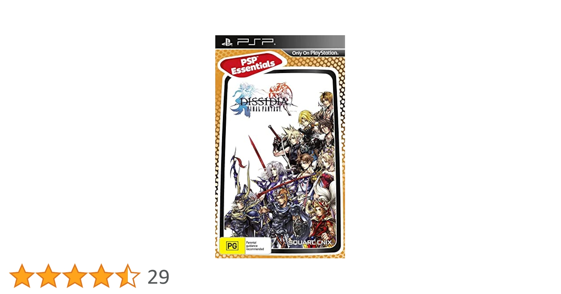 Dissidia Final Fantasy Game PSP : Amazon.pl: Gry wideo